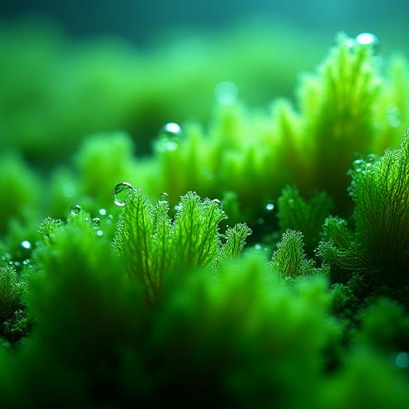 Marine moss specialty plant